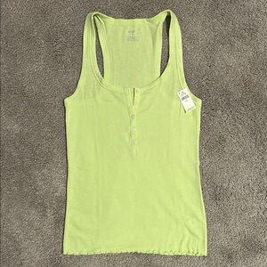 Aerie Lime Green Tank Top